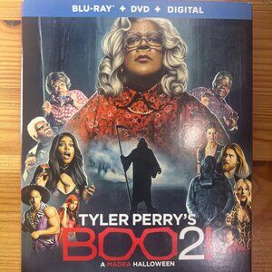 Tyler Perry's Boo 2! A Madea Halloween Blu-ray, 2017, with slipcover New, Sealed